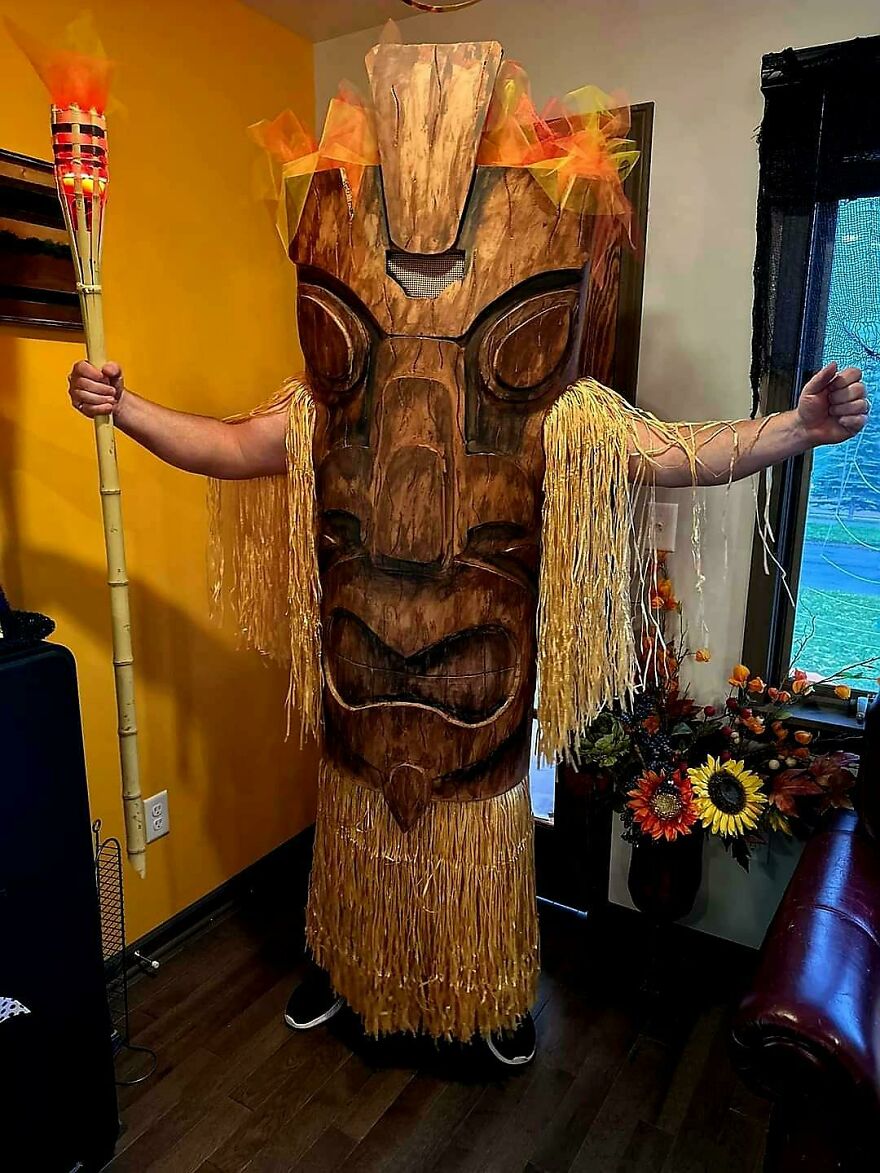 Well My Freaky Tiki Won The Costume Contest Last Night Well My Freaky Tiki Won The Costume Contest Last Night