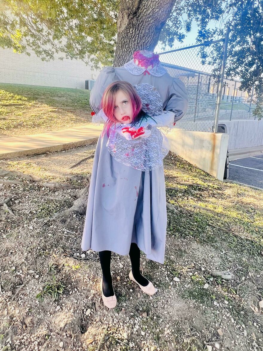 My Kid Won Her Elementary School Costume Contest! My Kid Won Her Elementary School Costume Contest!