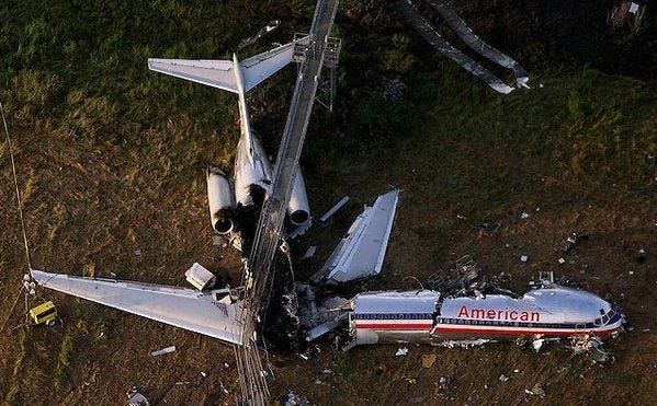 The crash of American Airlines flight 1420: Analysis | by Admiral Cloudberg  | Medium
