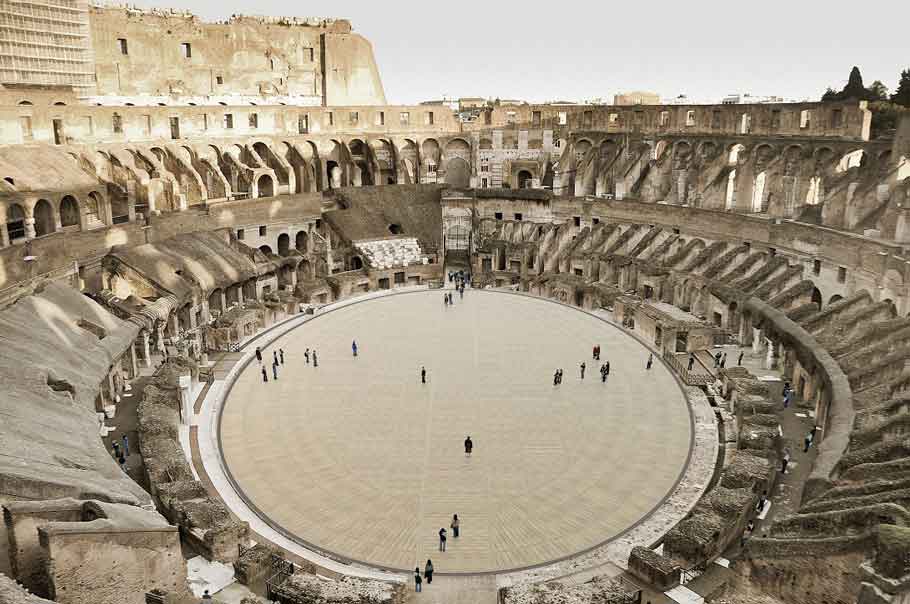 Colosseum: Enter the arena like a true gladiator.- romeanditaly.com
