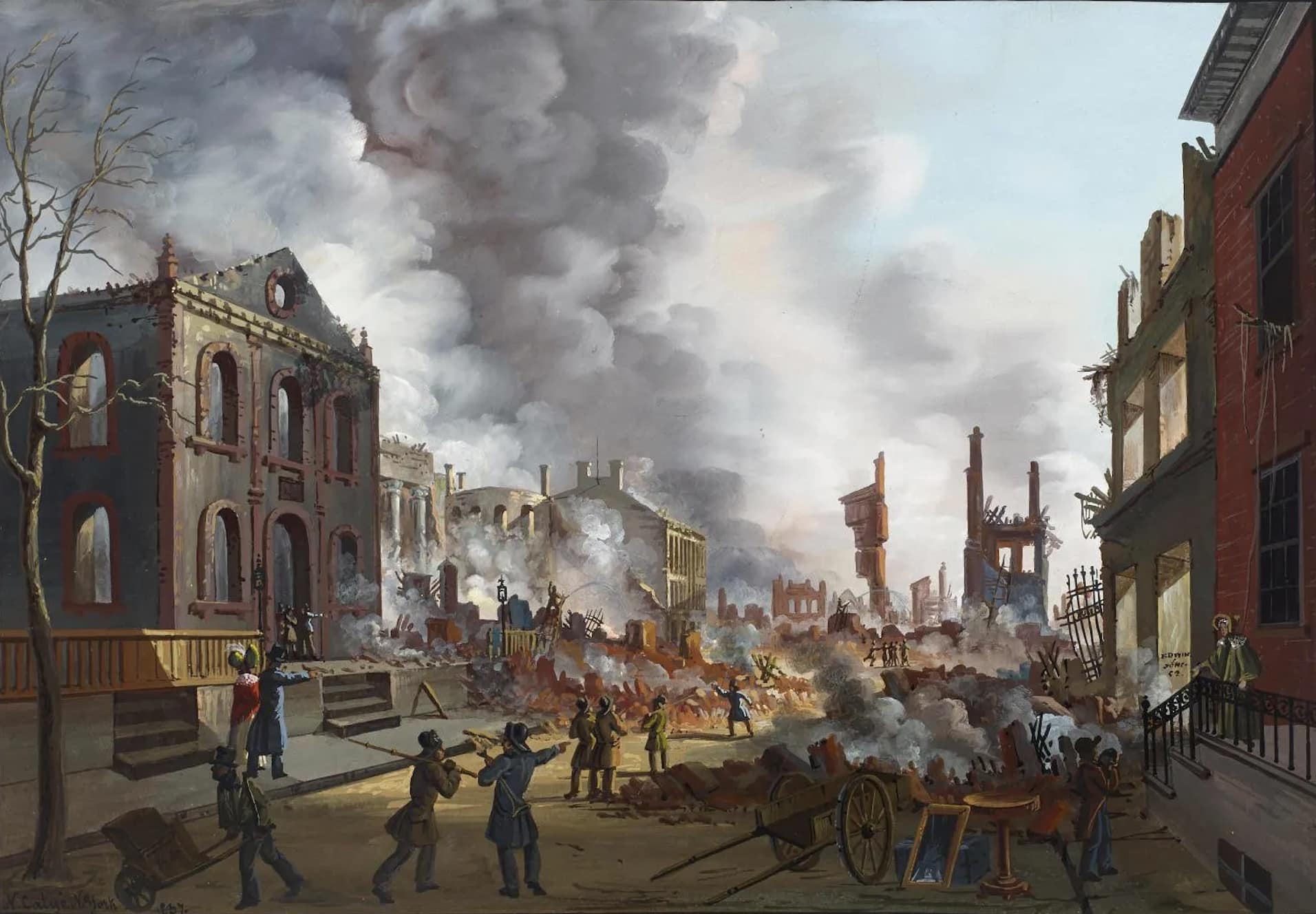 Manhattan Phoenix': How The Great Fire of 1835 Transformed New York - The  Bowery Boys: New York City History