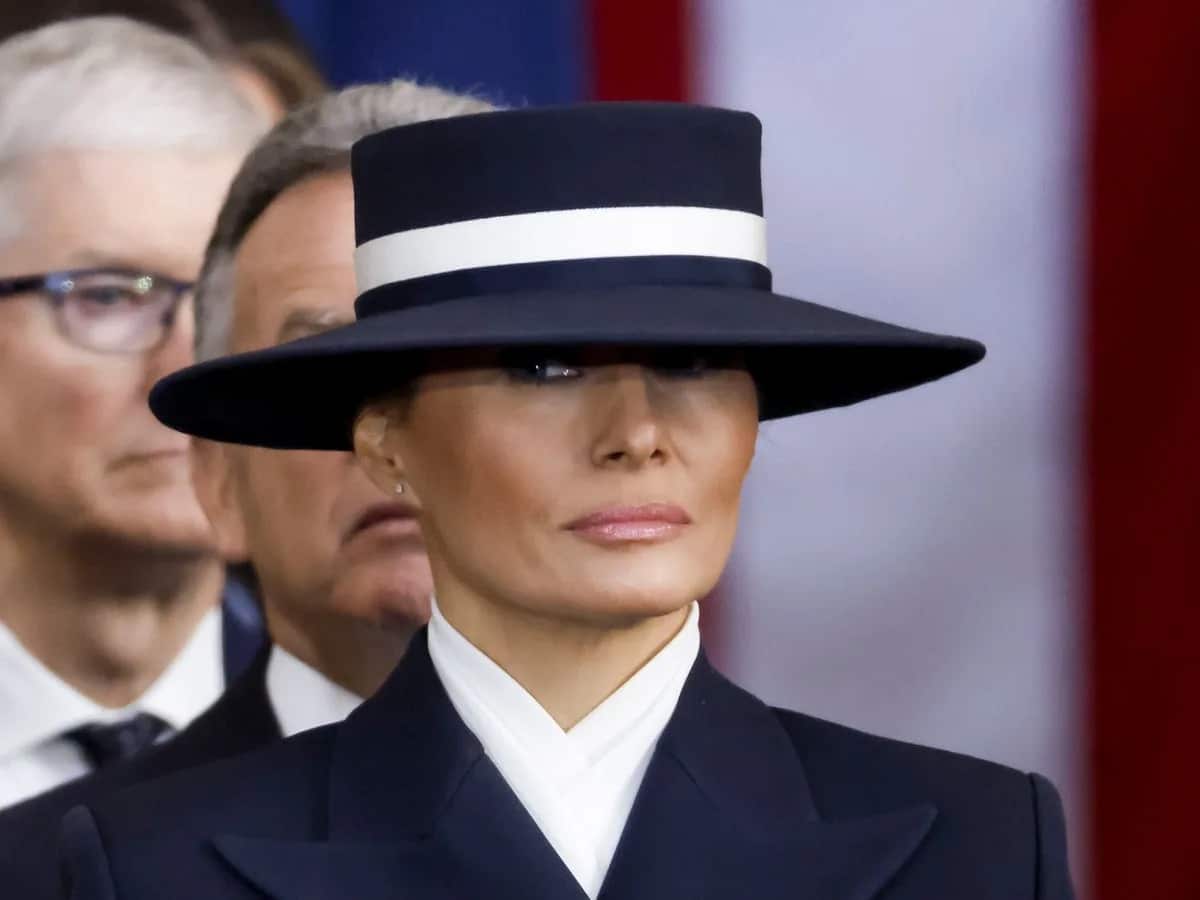 Melania Trump's inauguration hat spawns hilarious memes online: 'She looks  like the Hamburglar'