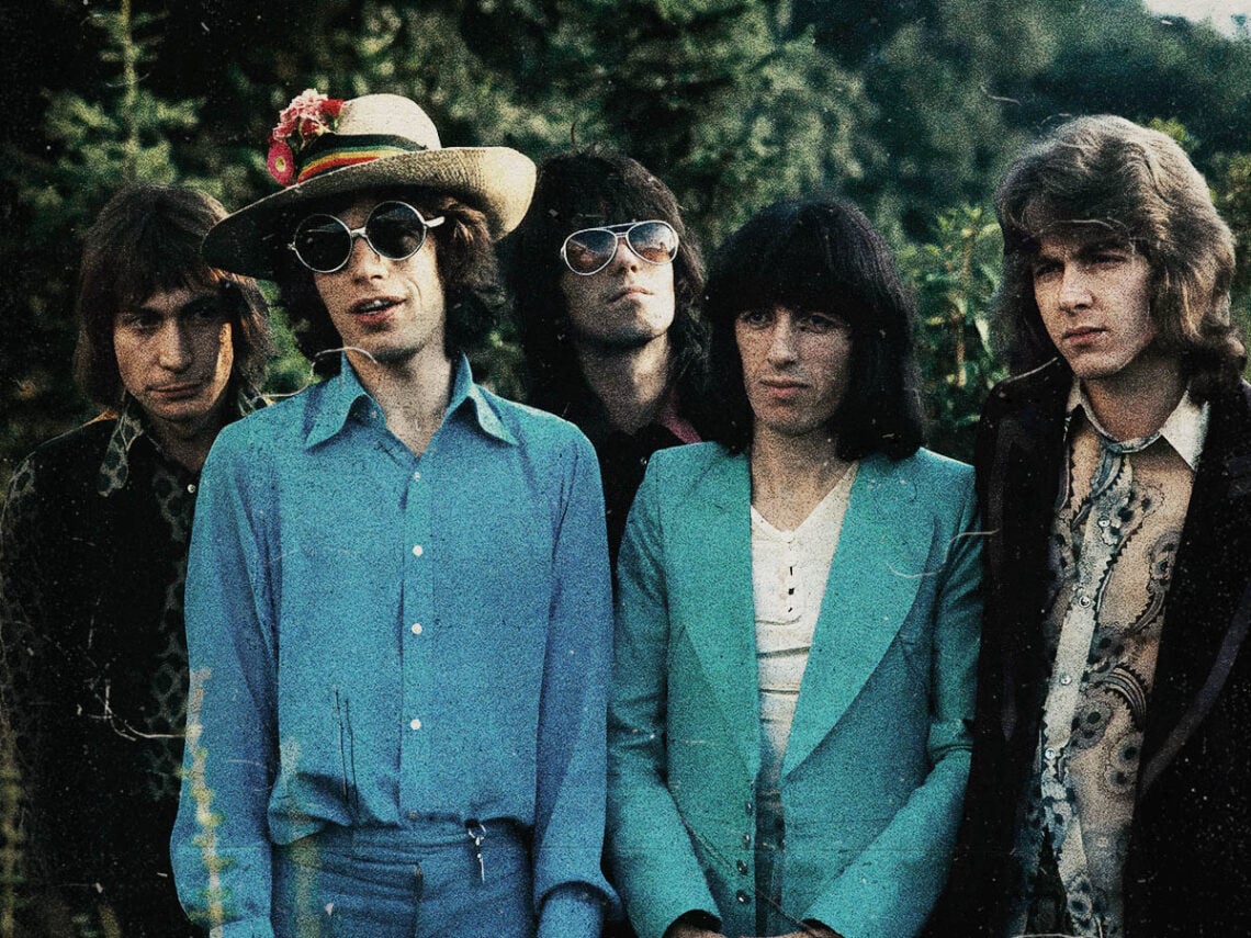 Bob Dylan, Ronnie Wood and Keith Richards on Mick Taylor
