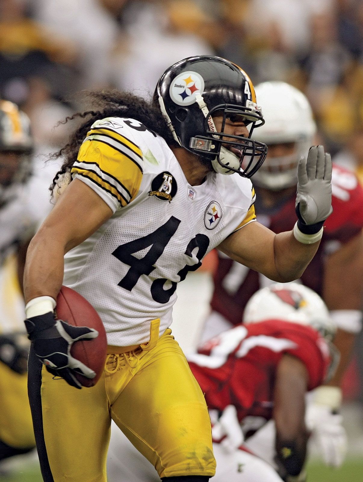 Troy Polamalu | Biography, Pittsburgh Steelers, & Facts | Britannica