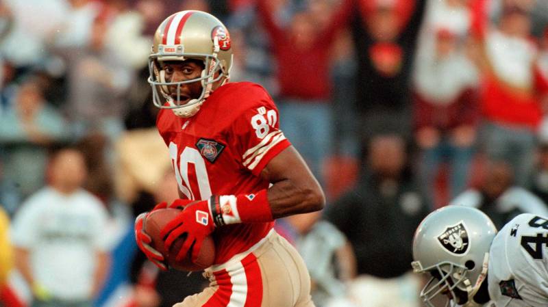 The day Jerry Rice surpassed the NFL record for touchdowns