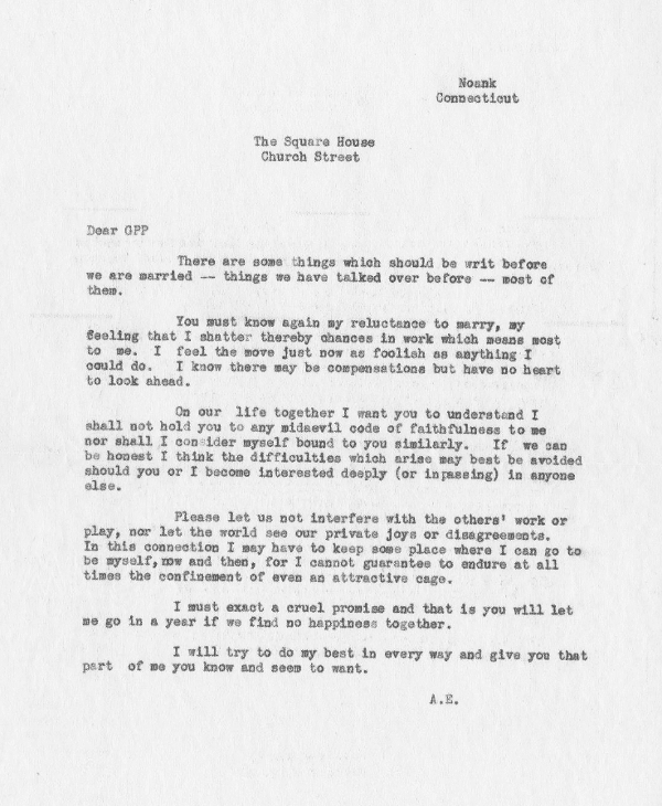 You must know again my reluctance to marry – Letters of Note