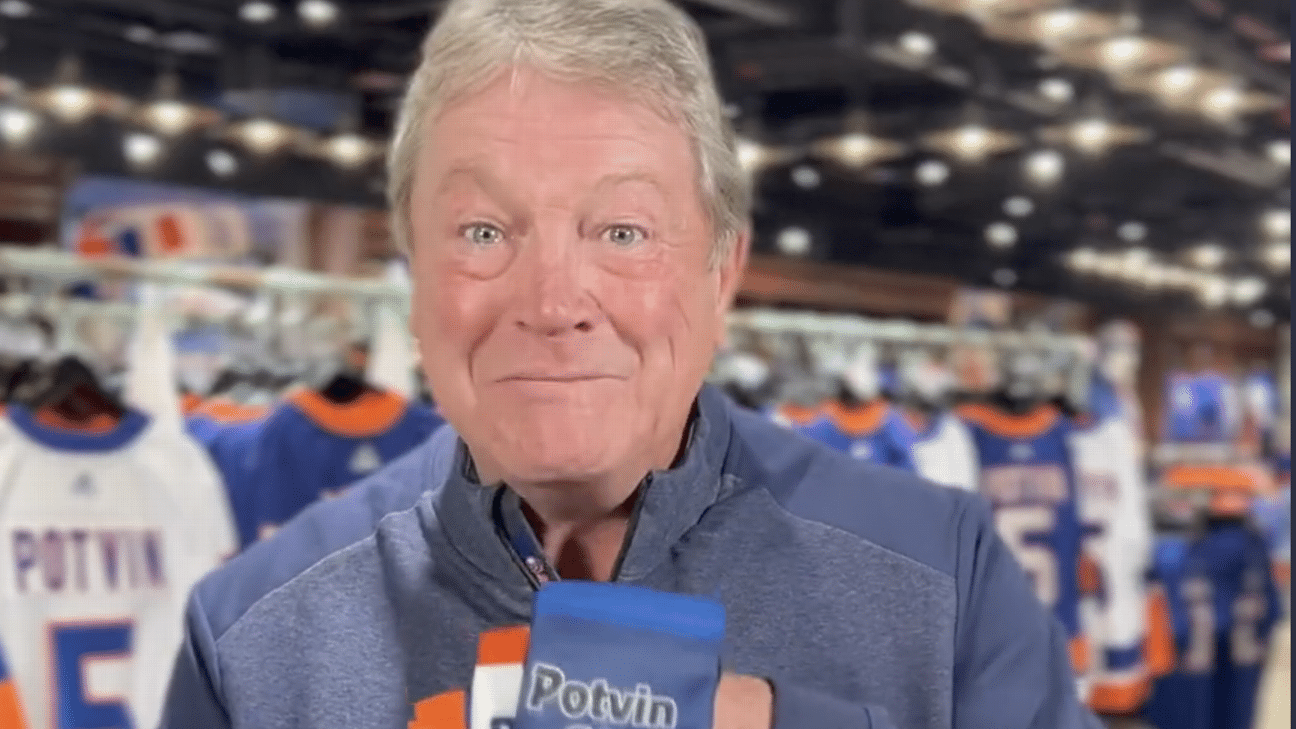 Islanders legend Denis Potvin creates 'Potvin Socks' - ESPN