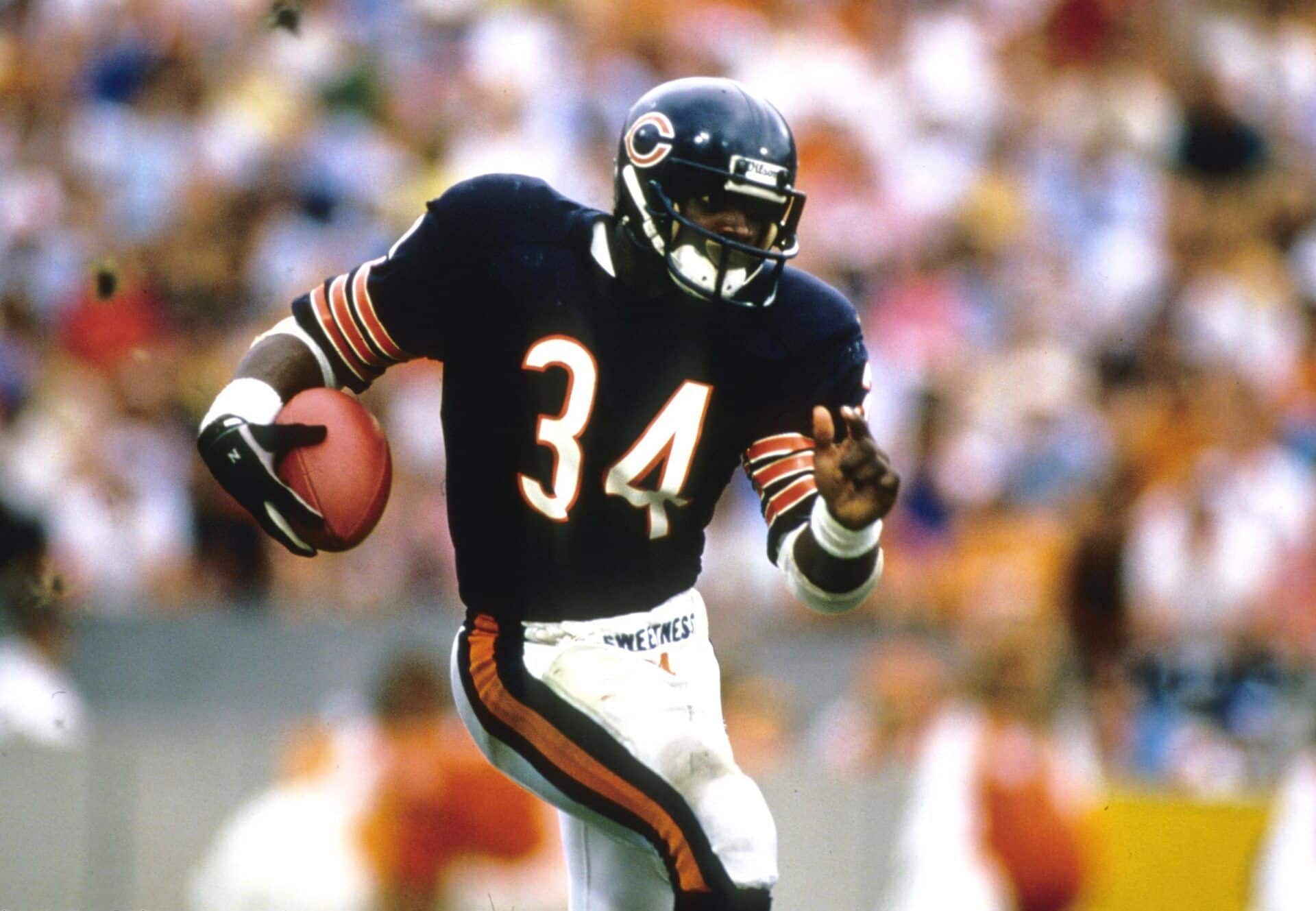 When Did Walter Payton Play for the Bears?
