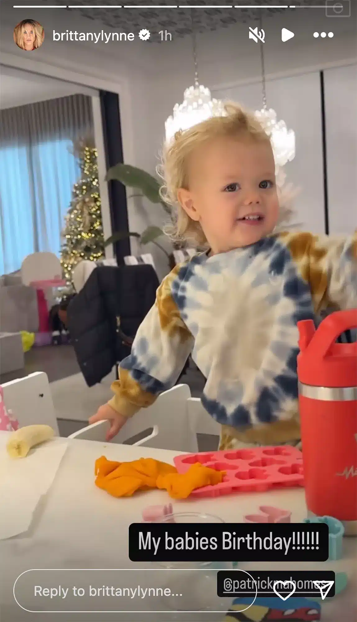 Brittany Mahomes Shares Sweet Video of Son Bronze Celebrating His Second Birthday on Thanksgiving 