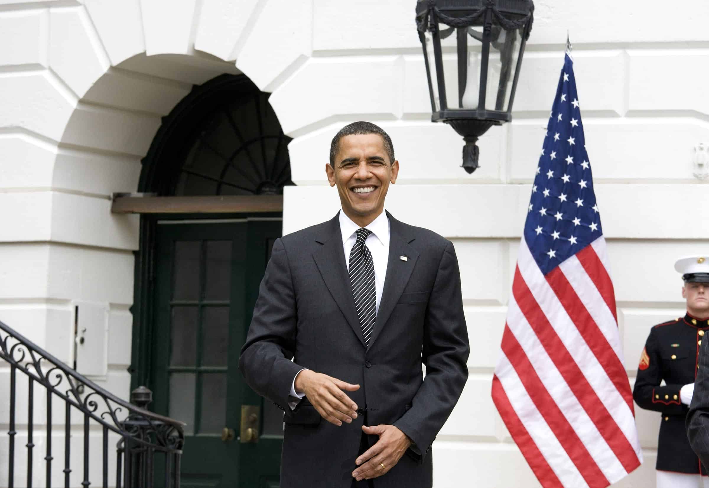 President Barack Obama, The White House - Holden Luntz Gallery