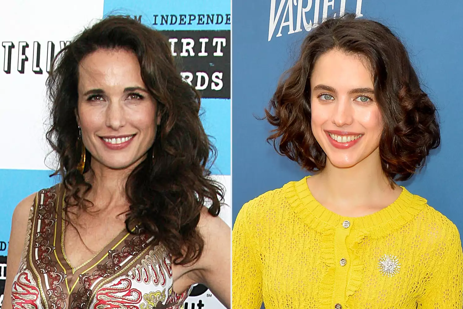 Andy McDowell; Margaret Qualley