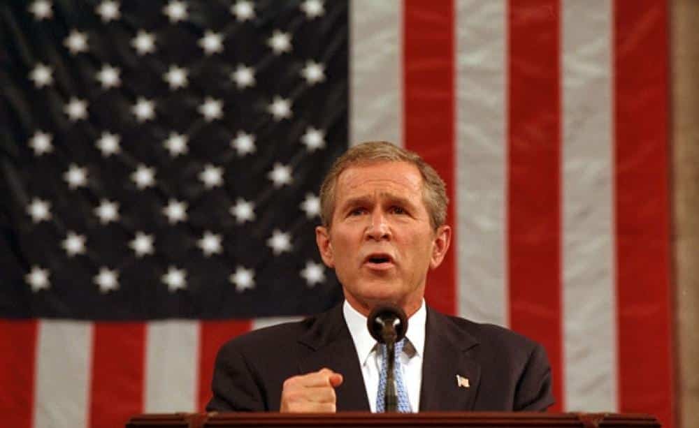 George W Bush elected in 2000 'floating on oil money'