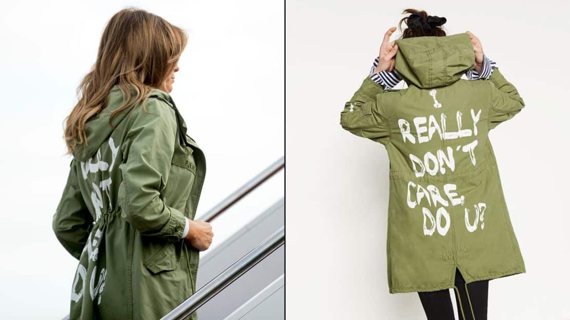 Melania Trump dons jacket saying 'I really don't care. Do U?' ahead of her border visit – and afterward | CNN Politics