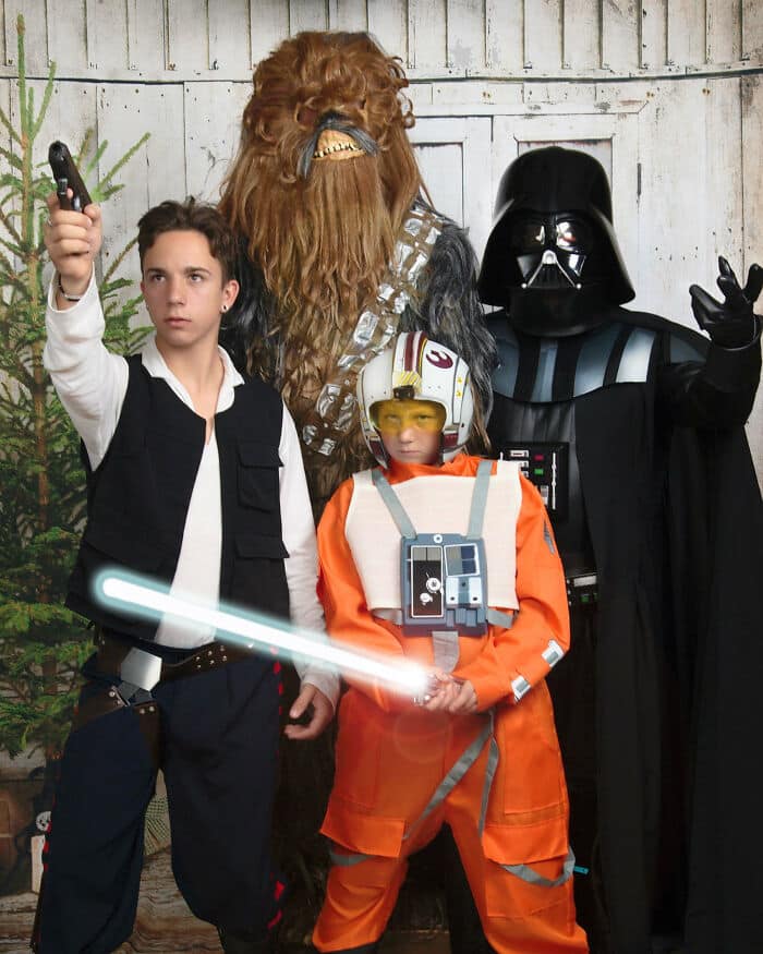 Our Family's Christmas Card This Year... Most Of The Children At JC Penny Ran Screaming From The Room