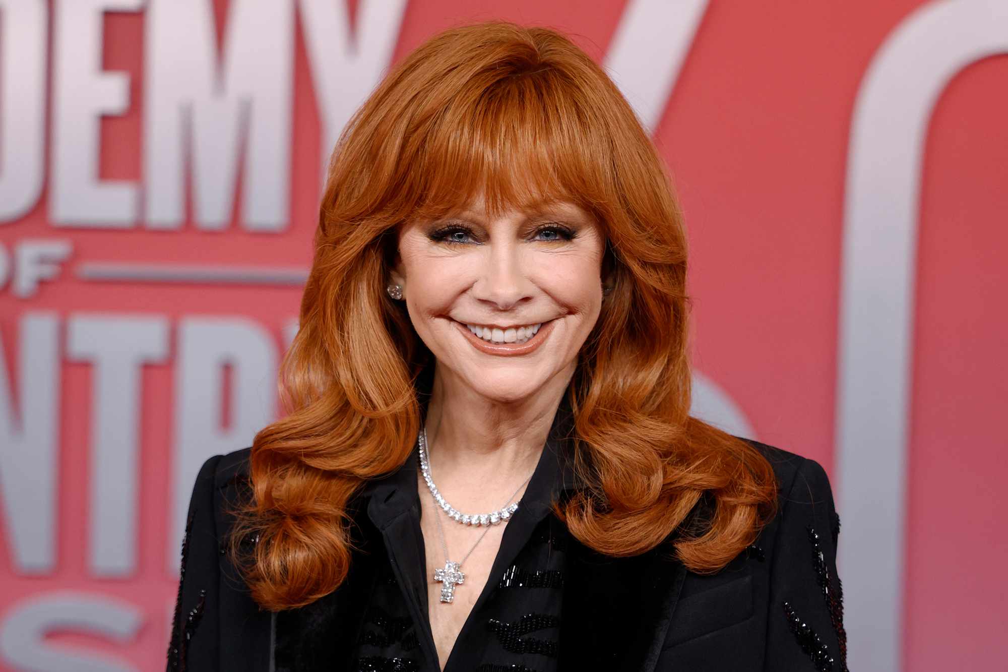 Reba McEntire Walks 2025 ACM Awards Red Carpet With Boyfriend Rex Linn
