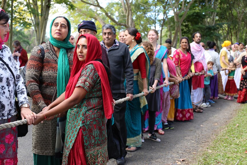 Hare Krishna community celebrates 50 years as religious movement - ABC News