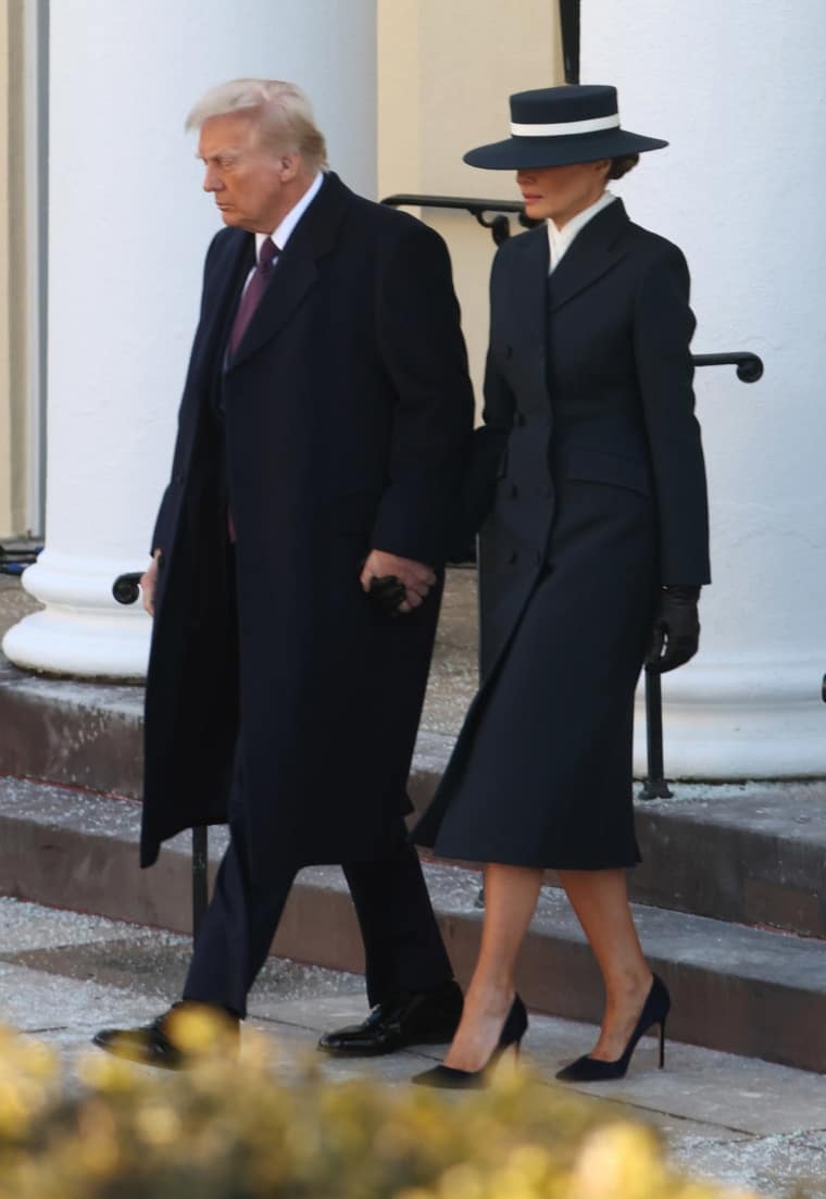 Melania Trump's Inauguration Day Dress 2025: See Her Outfit