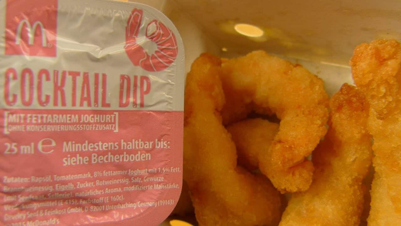 McDonald's - Shrimps & Cocktail Dip