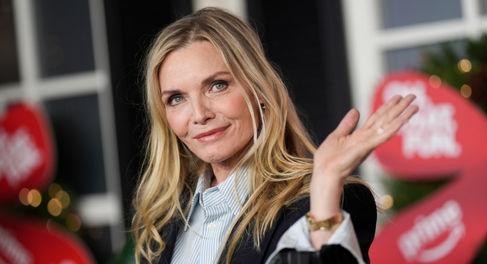 Michelle Pfeiffer Wears Saint Laurent for 'Oh What Fun' NYC Premiere