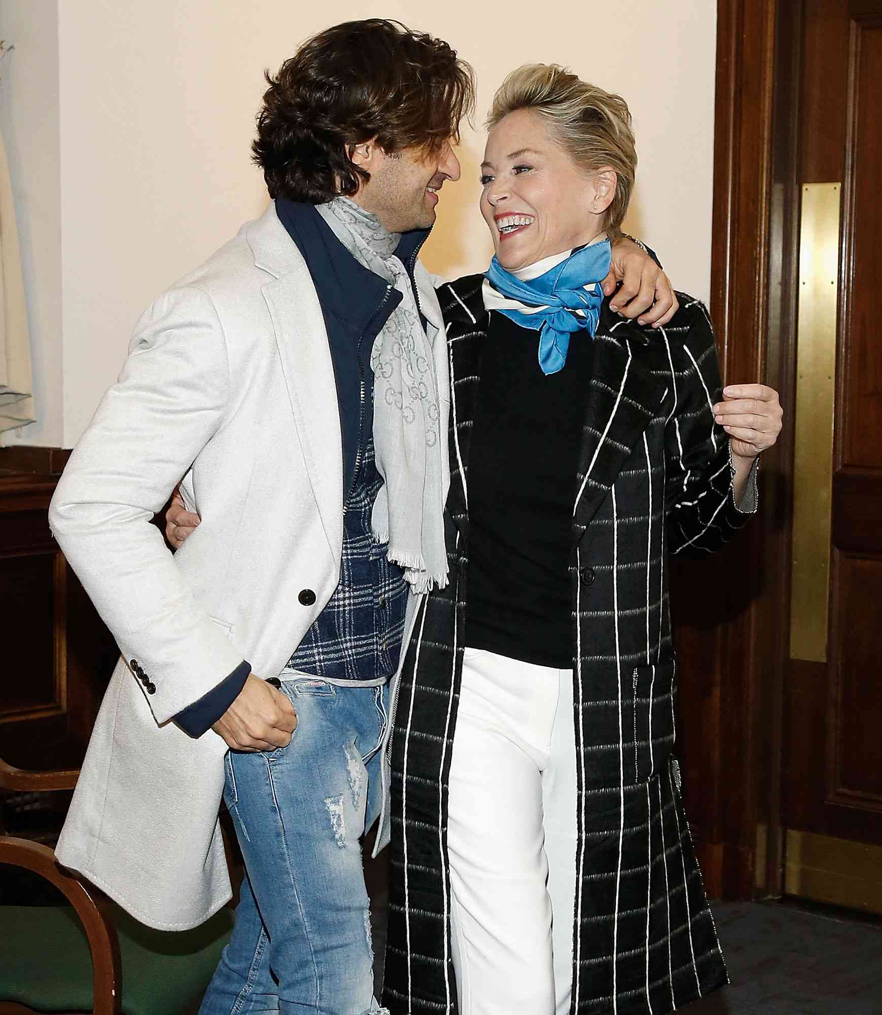 Is Sharon Stone Engaged to Boyfriend Angelo Boffa?