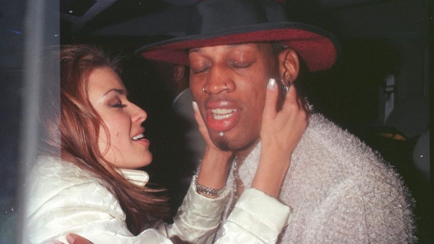 Carmen Electra recalls Dennis Rodman: 'Dennis was considered the bad boy of  basketball and I like bad boys' - NBC Sports