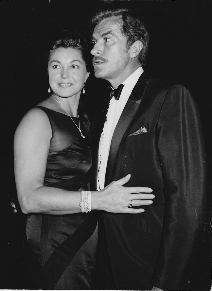 Fernando Lamas and wife Esther Williams
