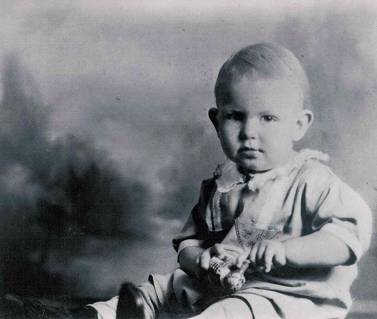 Andy Griffith as a child