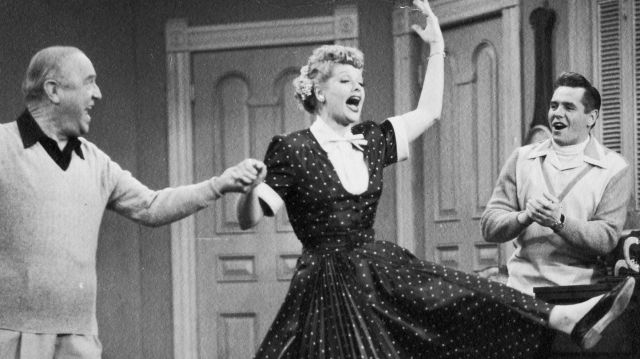 Shop i love lucy blue polka dot dress Factory Sale Blue Polka Dot Dress  worn by Lucy Ricardo Lucille Ball in I Love