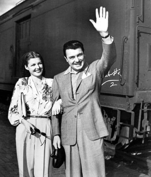 Ann Sheridan and husband George Brent