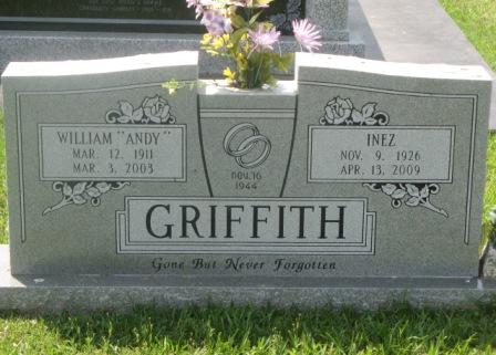 William Andrew “Andy” Griffith (1911-2003) - Find a Grave Memorial