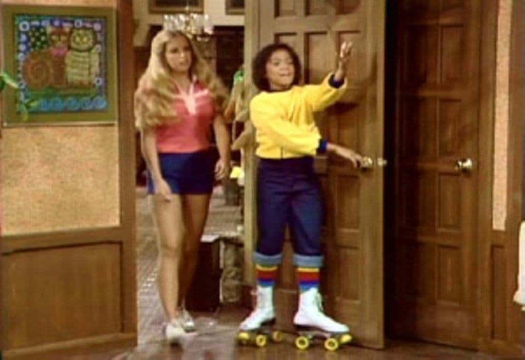 Did you know: Kim Fields was only ten years old when she started playing  Tootie, who was supposed to be twelve. In an effort to make her appear  taller (and older) her