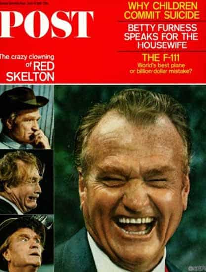 Red Skelton Saturday Evening Post 1967_06_17 | Mad Men Art | Vintage Ad Art  Collection