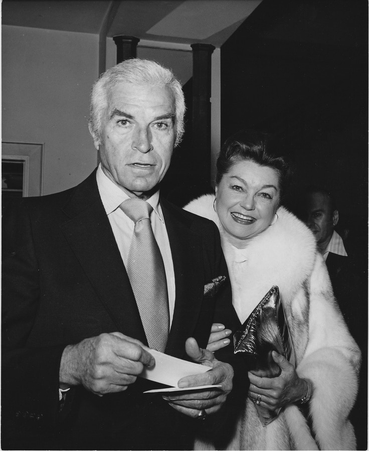 Fernando Lamas and wife Esther Williams