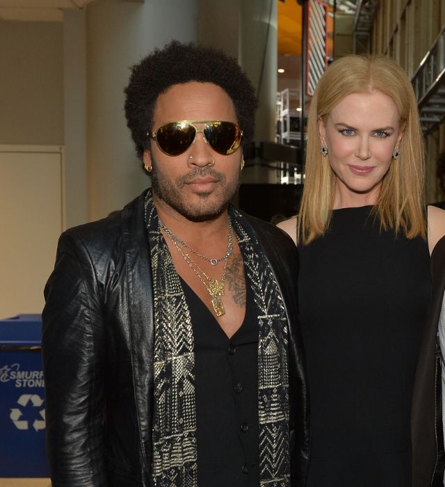 Nicole Kidman and Lenny Kravitz