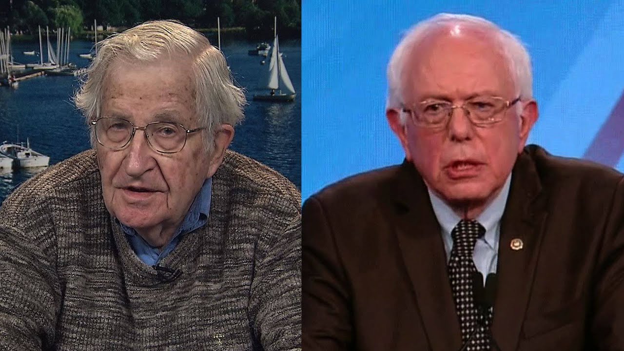 Chomsky on Supporting Sanders & Why He Would Vote for Clinton Against Trump  in a Swing State