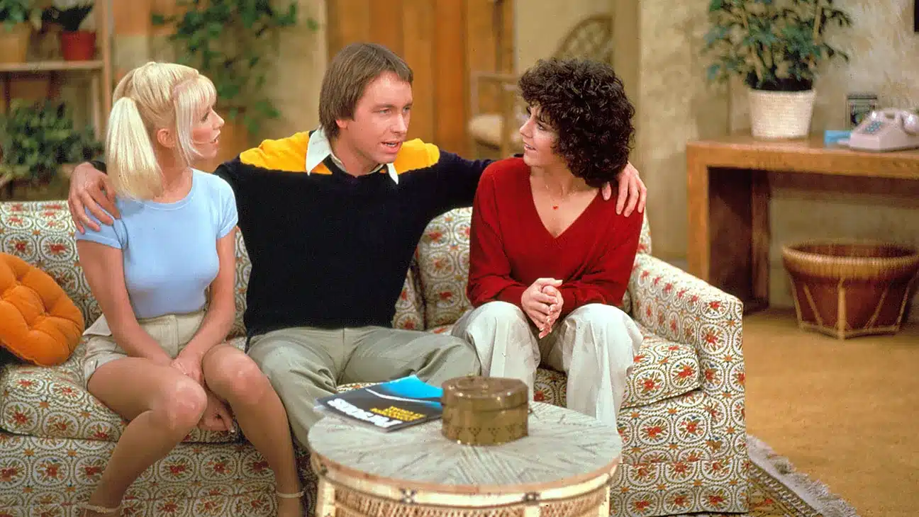 48 Years Ago Today: "Three's Company" Debuts on ABC, Launching a Sitcom  Classic | Cord Cutters News