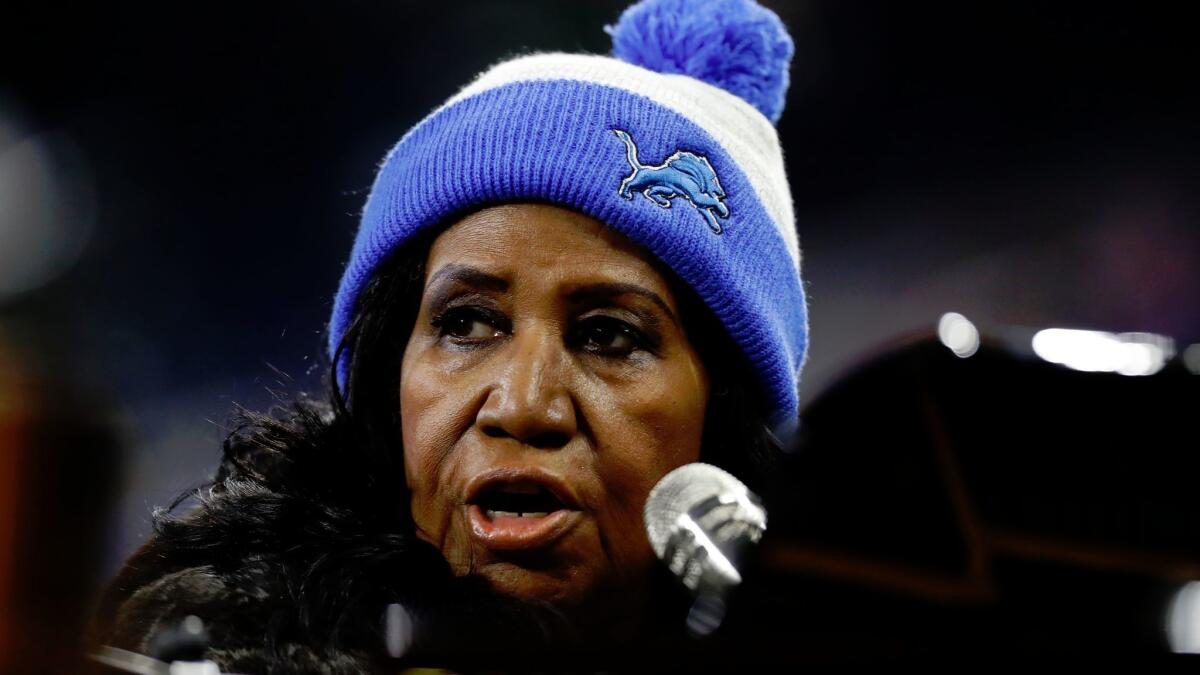 Surprised Aretha Franklin took her time with the national anthem? You  shouldn't be - Los Angeles Times