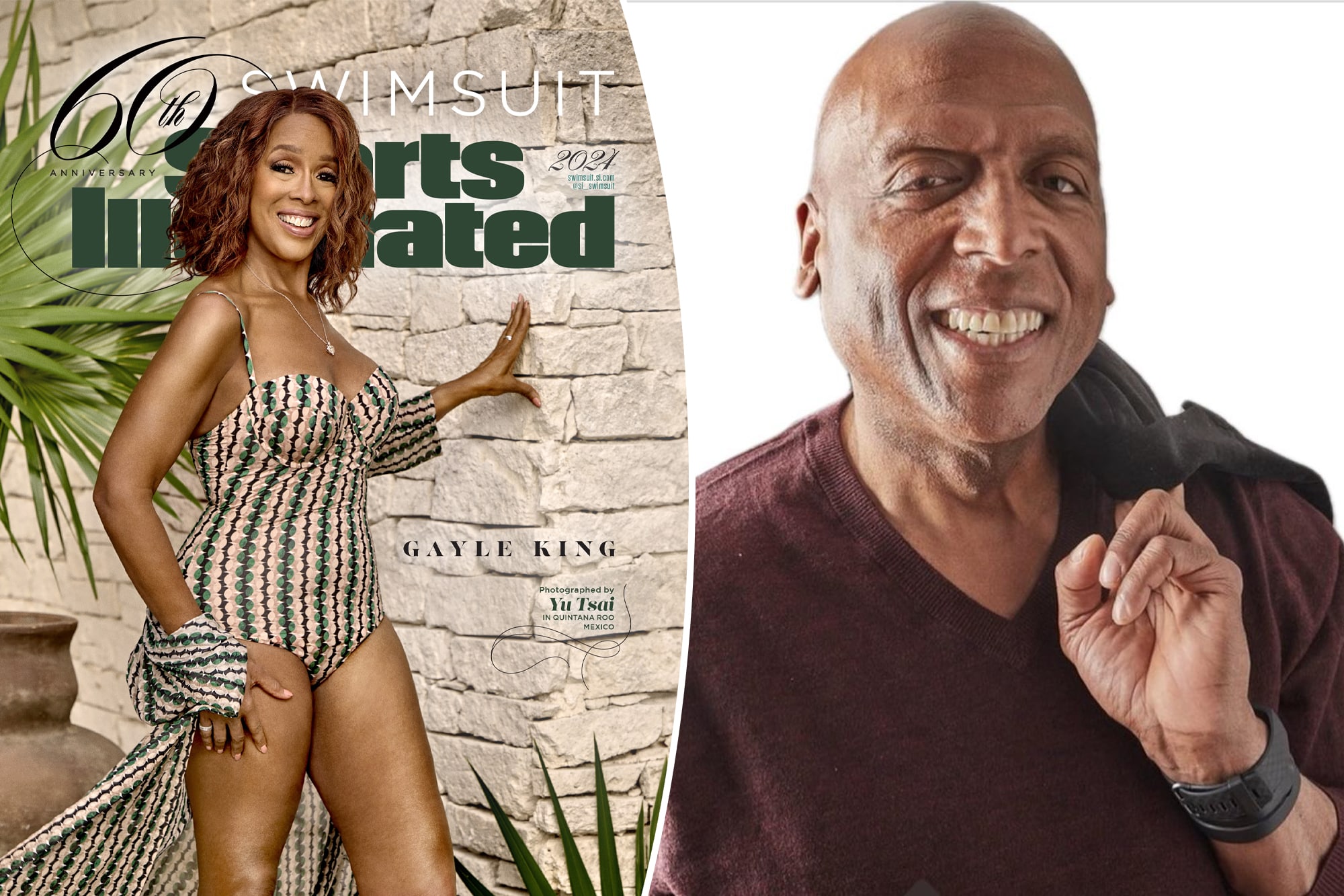 Gayle King's ex-husband, William Bumpus, praises her 'fantastic' Sports  Illustrated Swimsuit Issue cover