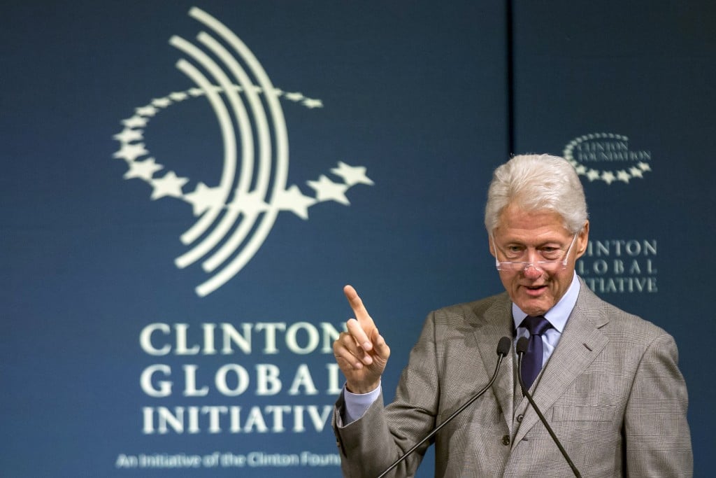 Bill Clinton defends foundation's foreign funding | PBS News Weekend