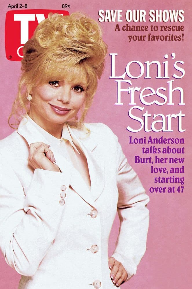 Nurses, Loni Anderson, Tv Guide Cover, April 2-8, 1994. Tv Guide/Courtesy  Everett Collection Poster Print - Posterazzi