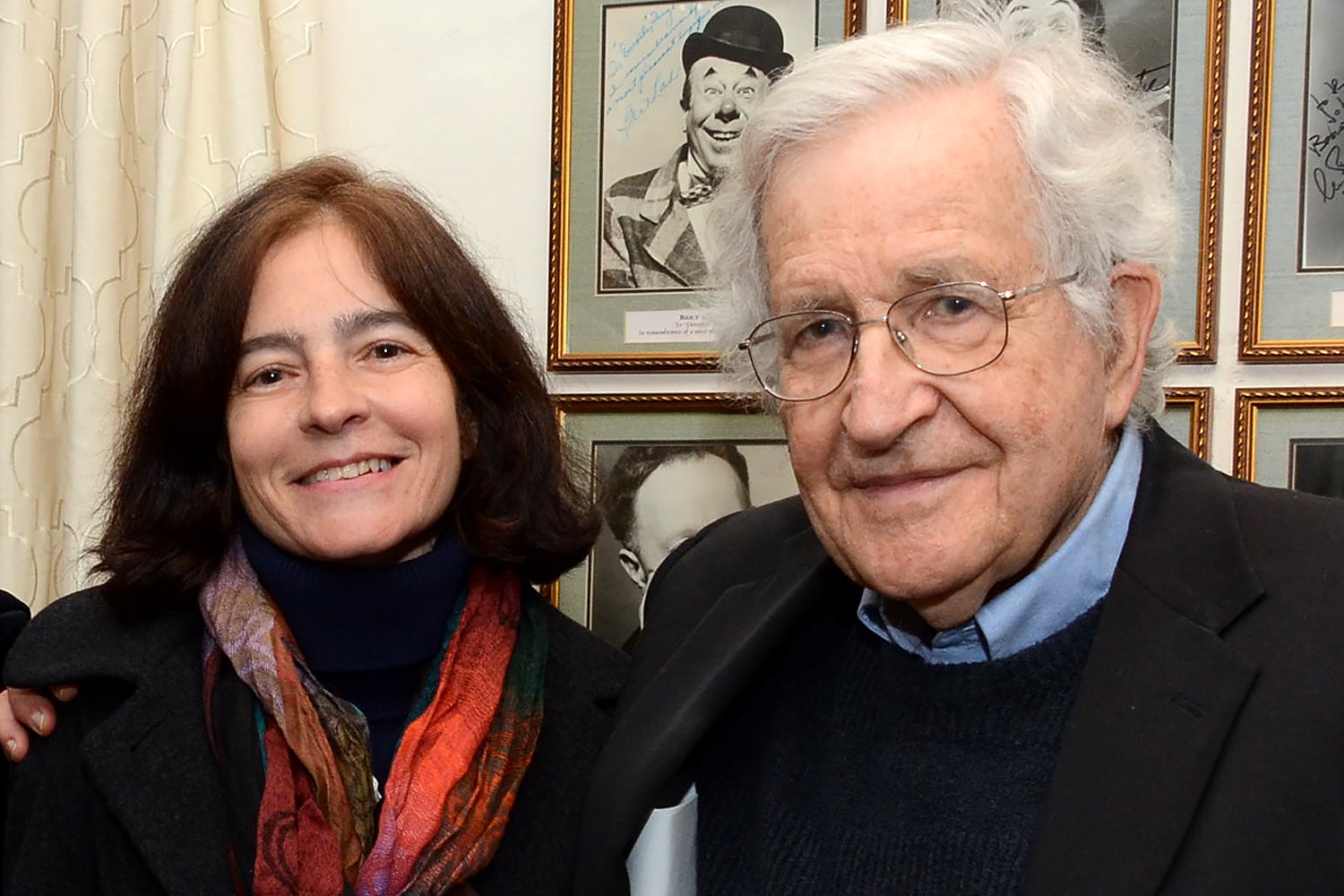 Who is Noam Chomsky's wife, Valeria Wasserman?
