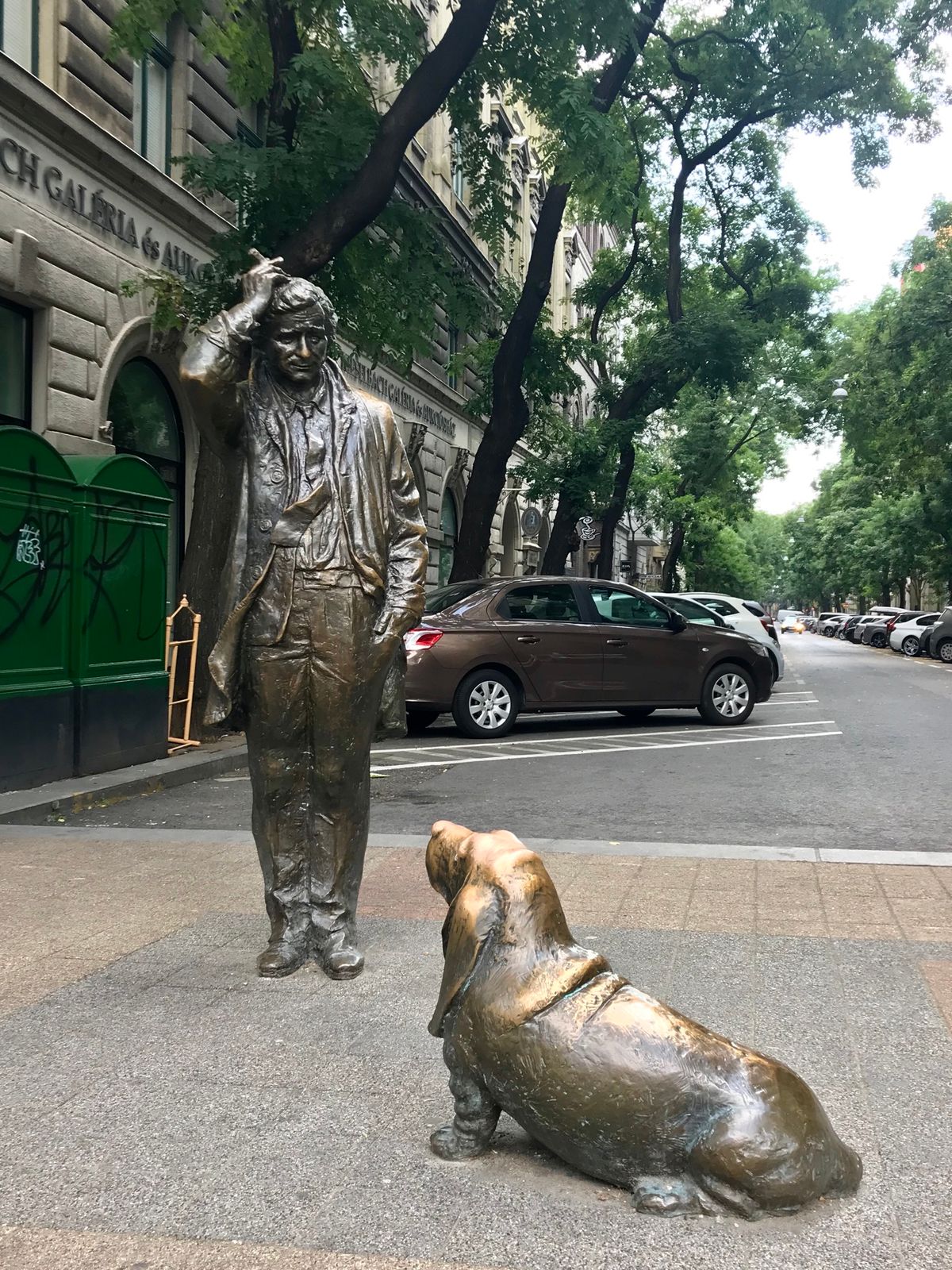 Columbo Statue in Budapest | Atlas Obscura
