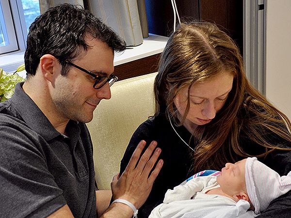 See th First Photos of Chelsea Clinton's Son, Aidan