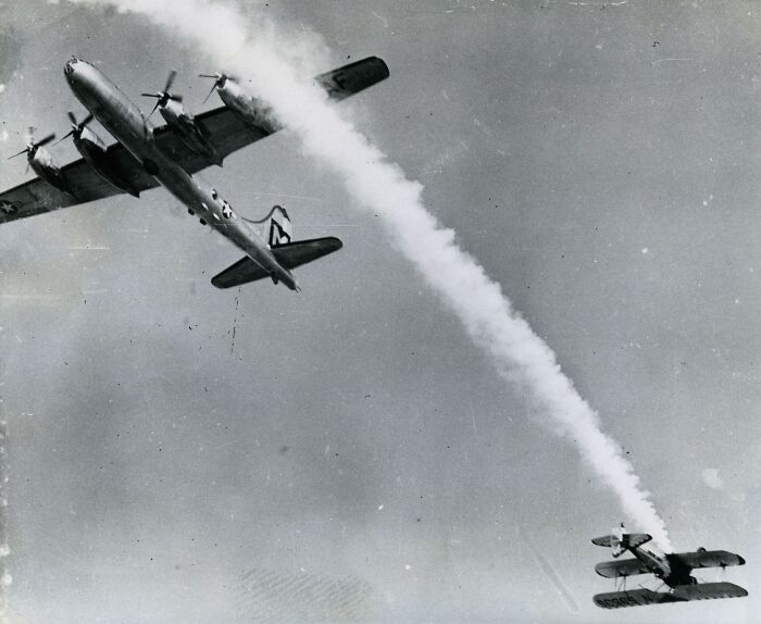 1950 "Near Collision At Air Show"