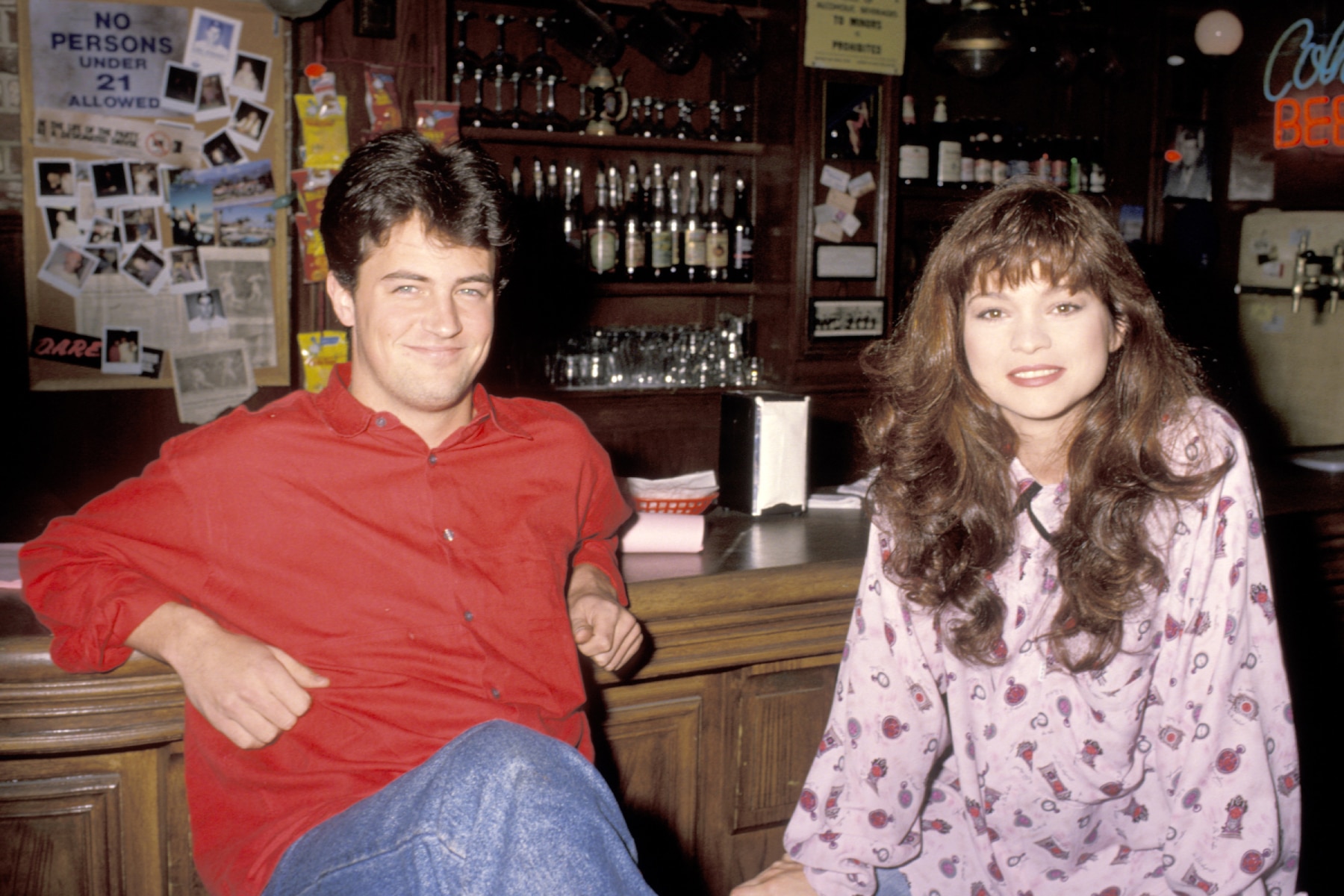 Matthew Perry Made Out With Valerie Bertinelli Next to Eddie Van Halen