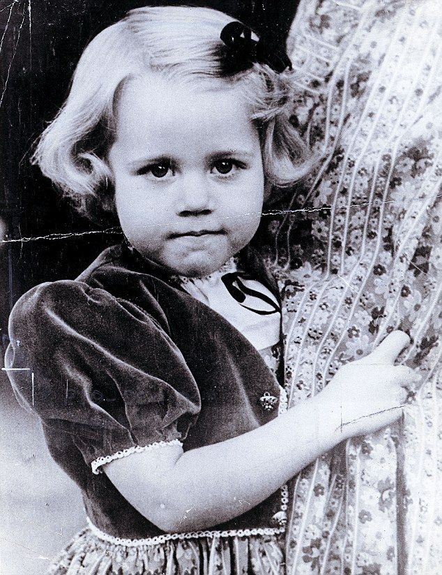 Jane Fonda as a child.
