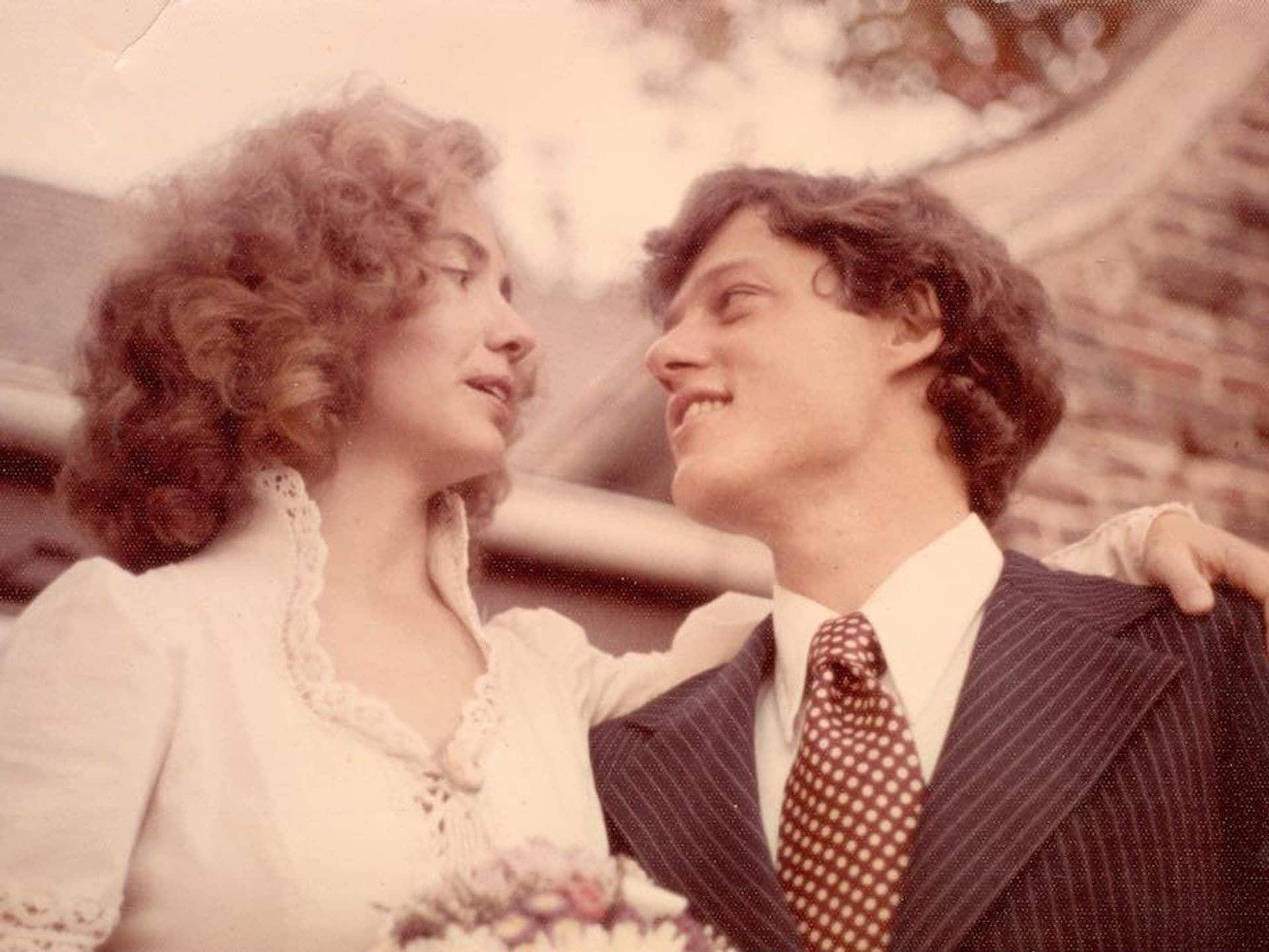 Bill and Hillary Clinton celebrate 50 years of marriage with memories from  their wedding album