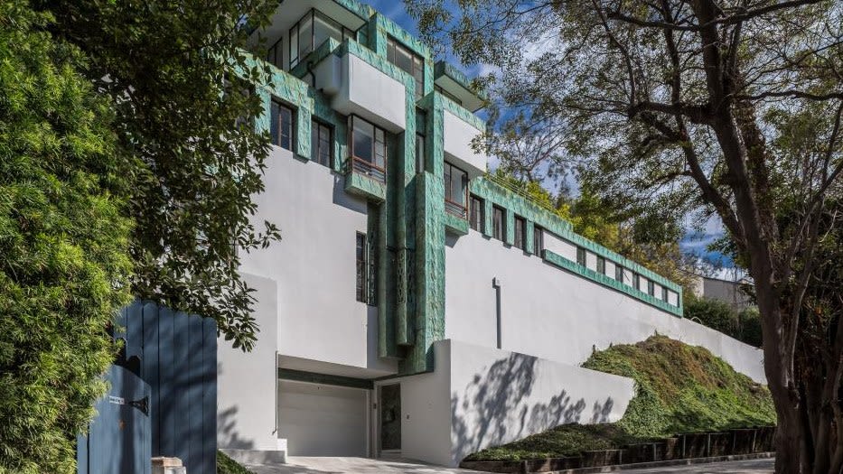 For sale: Lloyd Wright home redesigned by Diane Keaton - realestate.com.au